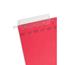 Smead Tuff Hanging Folder with Easy Slide Tab, Letter, Red, 18/Pack Thumbnail 6