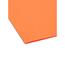 Smead Hanging File Folders, 1/5 Tab, 11 Point Stock, Letter, Orange, 25/Box Thumbnail 4