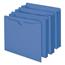 Smead Colored File Jackets w/Reinforced 2-Ply Tab, Letter, 11pt, Blue, 100/Box Thumbnail 12