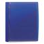 Smead Clear Front Poly Report Cover With Tang Fasteners, 8-1/2 x 11, Blue, 5/Pack Thumbnail 4