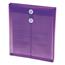 Smead Poly String & Button Envelope, 9 3/4 x 11 5/8 x 1 1/4, Purple, 5/Pack Thumbnail 4