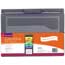 Smead Cascading Wall Organizer, 14 1/4 x 33, Letter, Gray with 6 Bright Color Pockets Thumbnail 4