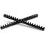 Spiral Binding Company Inc. Plastic Comb Binding, 19 Ring, 1-1/4", Black, 100/BX Thumbnail 2