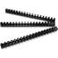 Spiral Binding Company Inc. Plastic Comb Binding, 19 Ring, 1-1/4", Black, 100/BX Thumbnail 3