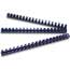 Spiral Binding Company Inc. Plastic Comb Binding, 19 Ring, 1", Navy, 100/BX Thumbnail 3
