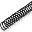 Spiral Binding Company Inc. Black Binding Coils, 25mm (1"), 100/BX Thumbnail 1