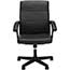SuperSeats™ "Topcat" Executive Mid-Back Chair, Black Leather Thumbnail 5
