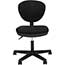 SuperSeats™ "Working Class Hero" Task-Chair, Pneumatic Height Adjustment, Black Thumbnail 5