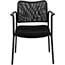 SuperSeats™ "Sidekick" Mesh Guest Side Chair, Black Fabric Thumbnail 5