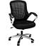 SuperSeats™ "The Xcelerator" High-Back Work Chair, Padded Mesh Seat, Mesh Back, Black Thumbnail 1