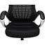 SuperSeats™ "The Xcelerator" High-Back Work Chair, Padded Mesh Seat, Mesh Back, Black Thumbnail 4