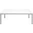 SuperSeats™ "High Roller" Lounge Collection Table, Coffee, 48" x 24", White Thumbnail 2
