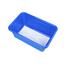 Storex Small Cubby Storage Bin with Cover, Classroom Blue, 5/Carton Thumbnail 5