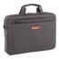 Swiss Mobility Cadence Slim Briefcase, Holds Laptops 15.6", 3.5" x 12" x 16", Charcoal Thumbnail 1