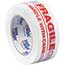 Tape Logic® Pre-Printed Carton Sealing Tape, "Fragile Handle With Care", 2.2 Mil, 2" x 110 yds., Red/White, 36/CS Thumbnail 4