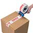 Tape Logic® Pre-Printed Acrylic Carton Sealing Tape, "Fragile Handle With Care", 2" x 55 yds., 2.2 Mil, Red/White, 6 Rolls/Case Thumbnail 5