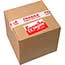 Tape Logic® Pre-Printed Acrylic Carton Sealing Tape, "Fragile Handle With Care", 2" x 55 yds., 2.2 Mil, Red/White, 6 Rolls/Case Thumbnail 3