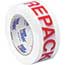 Tape Logic® Pre-Printed Acrylic Carton Sealing Tape, "Repack", 2" x 110 yds., 2.2 Mil, Red/White, 36 Rolls/Case Thumbnail 1