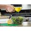 TableCraft Citrus Squeezer, 8.75 in x 2.875 in x 2 in, Zinc Alloy, Yellow Thumbnail 3