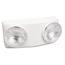 Tatco Swivel Head Twin Beam Emergency Lighting Unit, Polycarbonate Case, 5-1/2", White Thumbnail 3