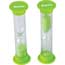 Teacher Created Resources 5 Minute Sand Timers, Small, Green Thumbnail 1