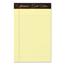 Ampad™ Gold Fibre Writing Pads, Jr. Legal Rule, 5 x 8, Canary, 50 Sheets Thumbnail 1