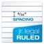 Ampad Recycled Writing Pads, Junior Legal Ruled, 5" x 8", White Paper, 50 Sheets/Pad, 12 Pads Thumbnail 2