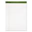 Ampad™ Earthwise Recycled Writing Pad, 8 1/2 x 11 3/4, White, Dozen Thumbnail 1