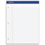 Ampad™ Double Sheet Pad, Legal/Legal Rule, 8 1/2 x 11 3/4, White, Perfed, 100 Sheets Thumbnail 1