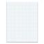TOPS™ Cross Section Pads, 5 Squares, 8 1/2 x 11, White, 50 Sheets Thumbnail 1