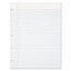 TOPS™ Filler Paper, 16 lb, College Rule, 3-Hole Punched, 8.5" x 11", White, 500 Sheets/Pack Thumbnail 1