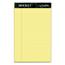 TOPS™ Docket Perforated Pads, Junior Legal Ruled, 5" x 8", Canary Yellow Paper, 50 Sheets/Pad, 12 Pads Thumbnail 1