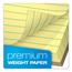 TOPS Docket Perforated Pads, Legal Ruled, 8.5" x 11.75", Canary Yellow Paper, 50 Sheets/Pad, 12 Pads/Pack Thumbnail 3