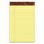 TOPS Perforated Pads, Junior Legal Ruled, 5" x 8", Canary Yellow Paper, 50 Sheets/Pad, 12 Pads Thumbnail 1
