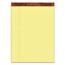 TOPS™ Perforated Pads, Legal Ruled, 8.5" x 11", Canary Yellow Paper, 50 Sheets/Pad, 3 Pads/Pack Thumbnail 1