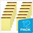 TOPS Pad Perforated Pads, Legal Ruled, 8.5" x 11.75", Canary Yellow Paper, 50 Sheets/Pad, 12 Pads Thumbnail 6