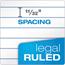 TOPS Perforated Pads, Legal Ruled, 8.5" x 11.75", White Paper, 50 Sheets Thumbnail 2