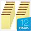 TOPS Perforated Pad, Wide Ruled, 8.5" x 14", Canary Yellow Paper, 50 Sheets/Pad, 12 Pads Thumbnail 7