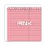 TOPS™ Prism Steno Books, Gregg, 6 x 9, Pink, 80 Sheets, 4 Pads/Pack Thumbnail 7