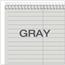 TOPS™ Prism Steno Books, Gregg, 6 x 9, Gray, 80 Sheets, 4 Pads/Pack Thumbnail 4