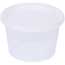 Crystalware Deli Container with Lid, Round, 8 oz., Clear, 240/CS Thumbnail 1