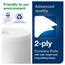 Tork® T7 Advanced Coreless High Capacity Bath Tissue, 2-Ply, 3.66" x 333.33', White, 1,000 Sheets/Roll 36 Rolls/CT Thumbnail 5