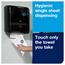 Tork® H1 Elevation Matic® Hand Towel Roll  Dispenser, 8.1" x 13.2" x 14.7", Black Thumbnail 5