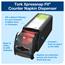 Tork® N14 Xpressnap Fit® Counter Napkin Dispenser, Signature Range, Black, 5.6"D x 4.8"W x 12.8"H Thumbnail 3