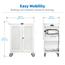 Tripp Lite Safe-IT Multi-Device UV Charging Cart, Hospital-Grade, 32 AC Outlets, Antimicrobial, White Thumbnail 20