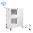 Tripp Lite Safe-IT Multi-Device UV Charging Cart, Hospital-Grade, 32 AC Outlets, Antimicrobial, White Thumbnail 22