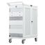 Tripp Lite Safe-IT Multi-Device UV Charging Cart, Hospital-Grade, 32 AC Outlets, Antimicrobial, White Thumbnail 30