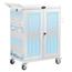 Tripp Lite Safe-IT Multi-Device UV Charging Cart, Hospital-Grade, 32 AC Outlets, Antimicrobial, White Thumbnail 1