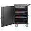 Tripp Lite  42-Port AC Charging Cart Storage Station Chromebook Laptop Tablet, 3 Shelf, 26" W x 28.8" d x 43.1" H, Steel Frame, Black Thumbnail 13