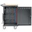 Tripp Lite  42-Port AC Charging Cart Storage Station Chromebook Laptop Tablet, 3 Shelf, 26" W x 28.8" d x 43.1" H, Steel Frame, Black Thumbnail 16